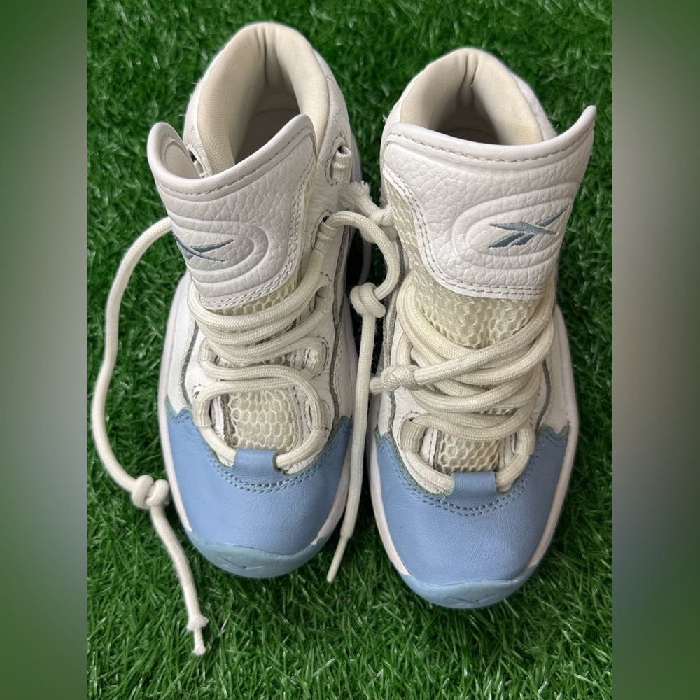 Reebok‎ Kids White and Blue Sneakers